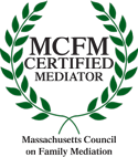 laurel logo with text reading MCFM Certified Mediator